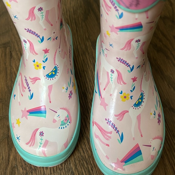Stephen Joseph rain boots size 10, like new - Picture 6 of 6